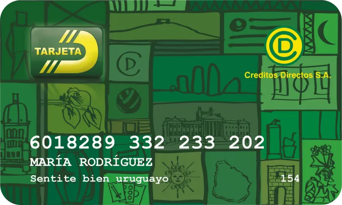 Tarjeta D estando en clearing