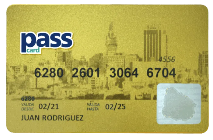 Tarjeta Passcard Experta estando en clearing