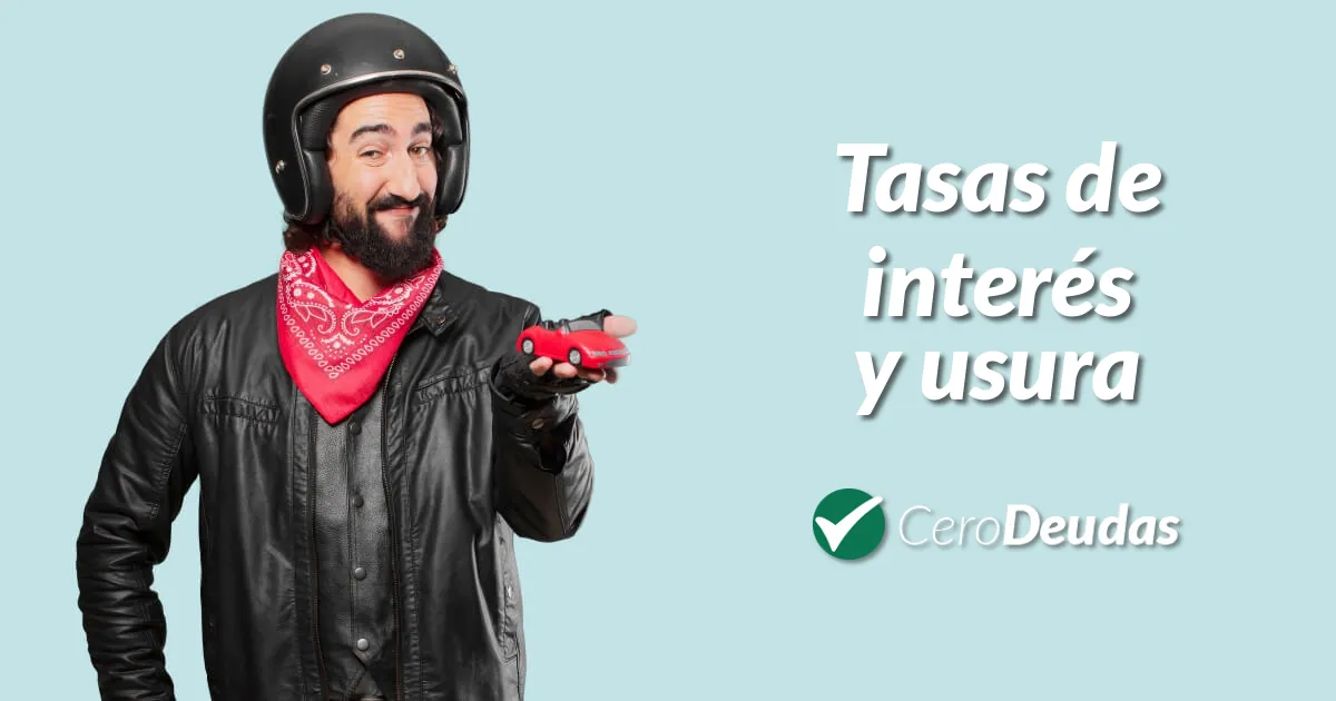 Tasas de interés y usura